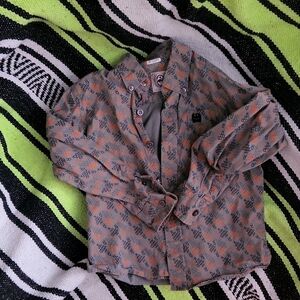 Cinch boys 3t button up